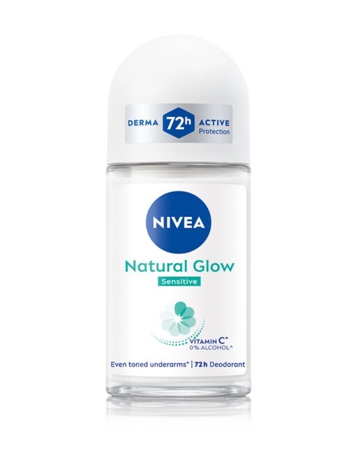 Nivea natural glow sensitive roll on